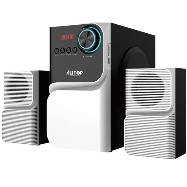 Alitop Woofer SP-2501 – 60W | Bluetooth, USB & Carte SD