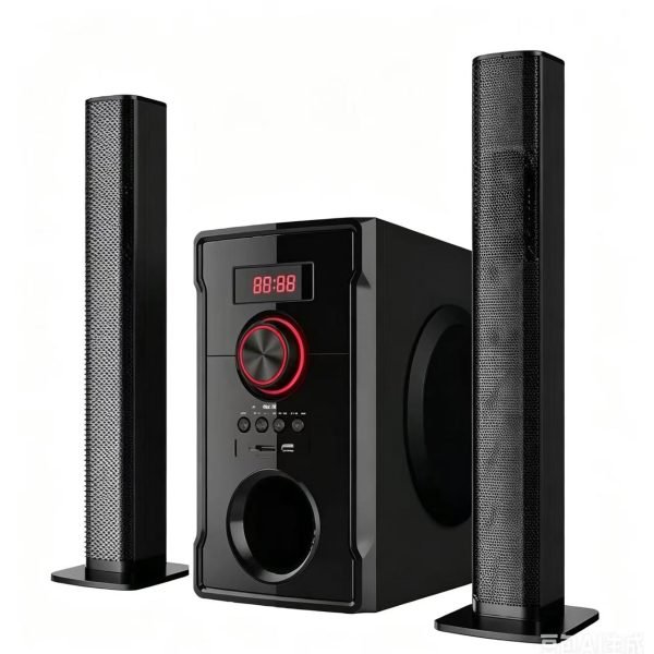 Alitop Woofer SP-2508 – 60W | Bluetooth, USB & Carte SD