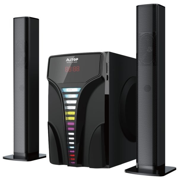 Alitop Woofer SP-5209 – 60W | Bluetooth, USB & Carte SD