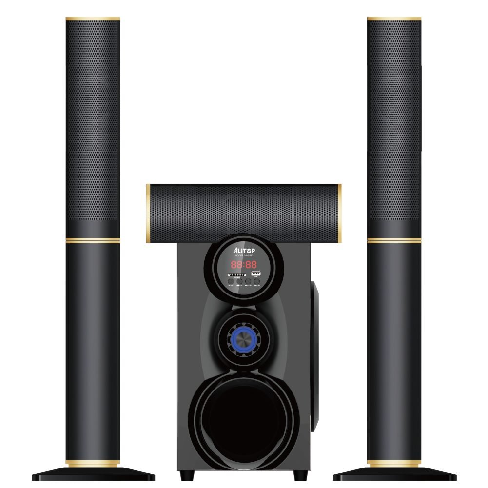 Alitop Woofer SP-6523 – 65W | Bluetooth, USB & Carte SD