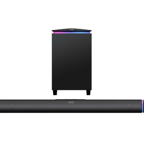 Alitop Barre de Son SP-1025 – 100W | Bluetooth, USB, Carte SD & Radio FM