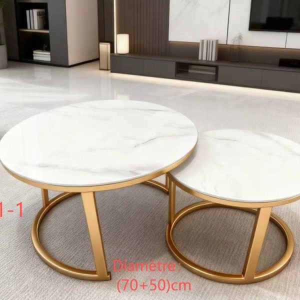 Table Centrale 2 en 1 – Design Moderne & Élégant