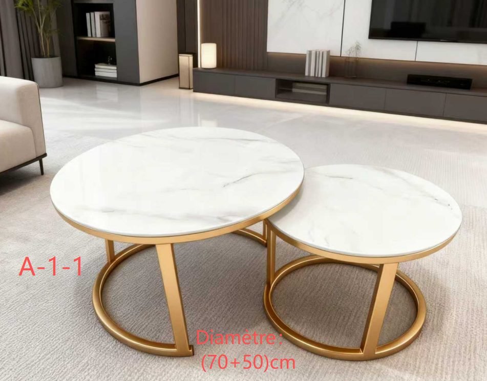 Table Centrale 2 en 1 – Design Moderne & Élégant