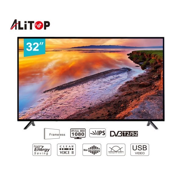 Alitop TV 32 pouces - Décodeur Intégré